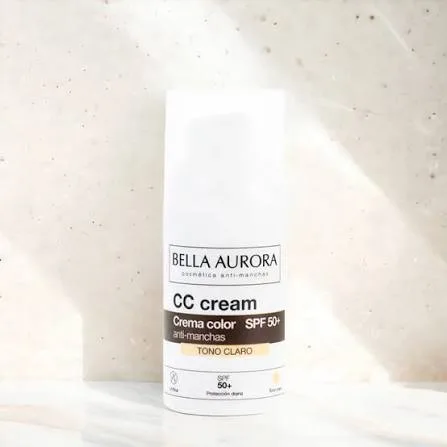 كريم بيلا أورورا CC المضاد للبقع SPF 50+ درجة فاتحة — صورة 1