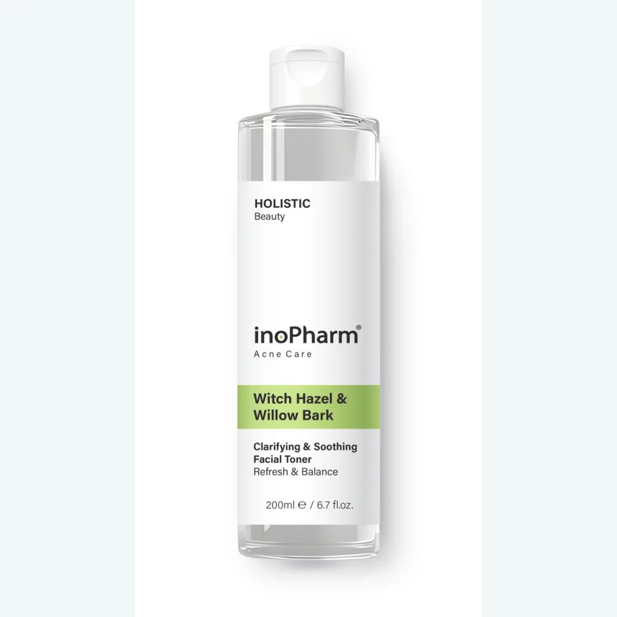 تونر inoPharm Acne Care بماء الويتش هازل ولحاء الصفصاف — صورة 1