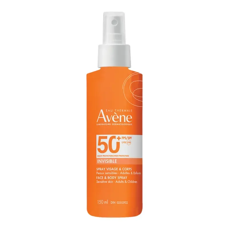 بخاخ أفين الشمسي SPF 50+ بلمسة جافة — صورة 1