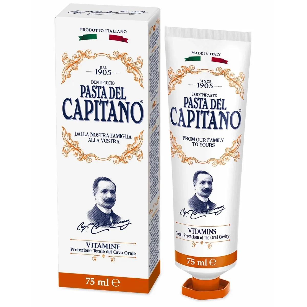 معجون Pasta del Capitano Vitamins بالنعناع — صورة 1