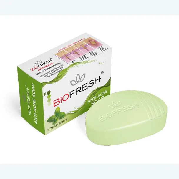 صابونة Biofresh+ بالنعناع المضادة لحب الشباب — صورة 1