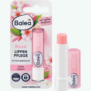 مرطب شفاه Balea Rosé بزيت اللوز — صورة 1