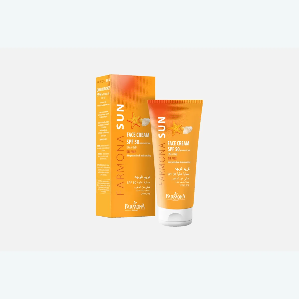 كريم FARMONA Sun للوجه SPF 50 الخالي من الزيوت — صورة 1