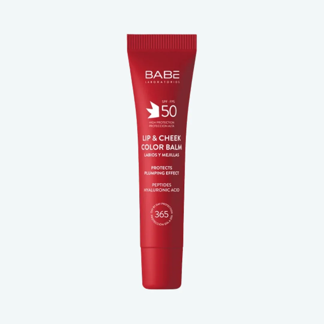 بابيه ليب آند تشيك كولر بالم SPF 50 – النسخة الحمراء — صورة 1