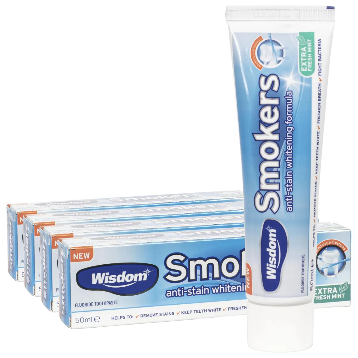 معجون Wisdom Smokers Anti-Stain Whitening — صورة 1