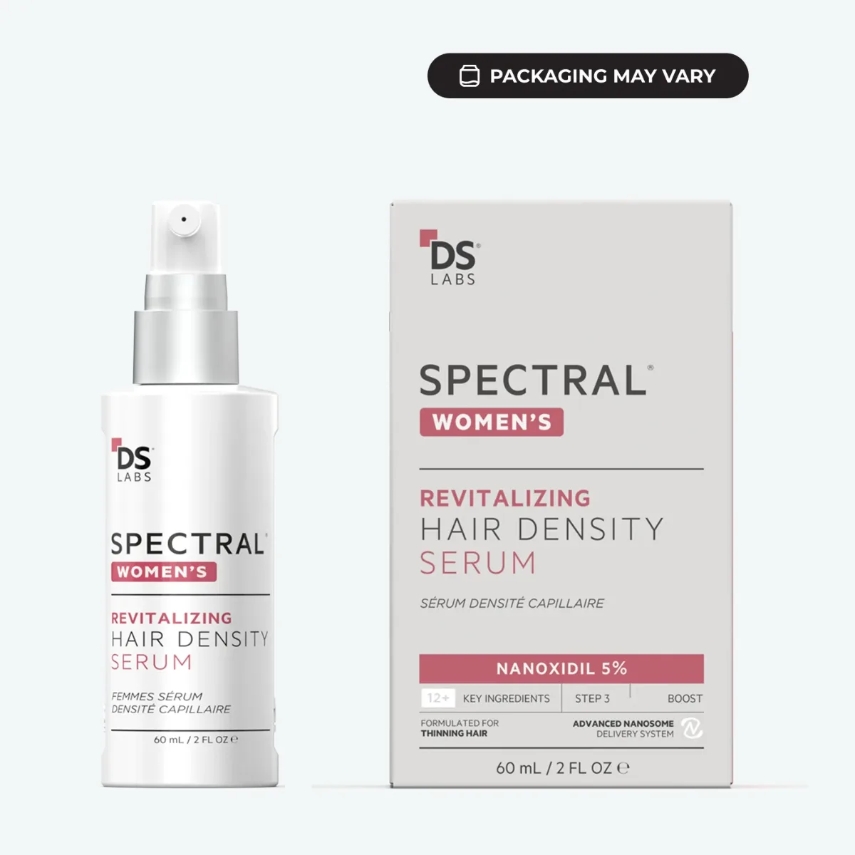 سيروم DS Laboratories Spectral للنساء بكثافة الشعر Nanoxidil 5% — صورة 1