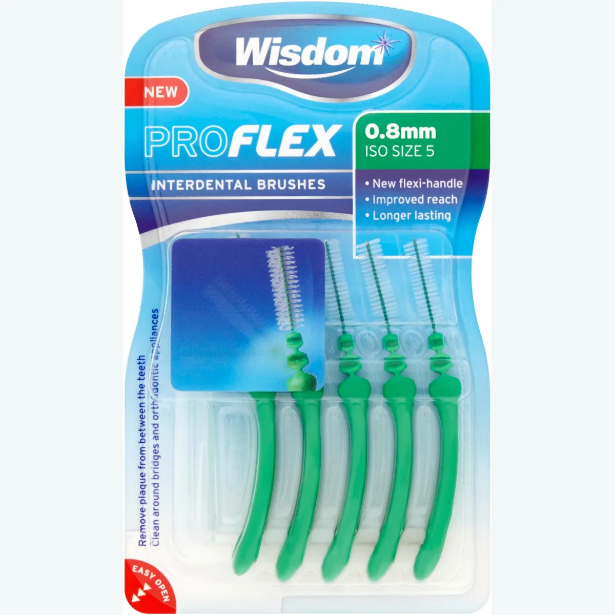 فرش Wisdom ProFlex بين الأسنان 0.8 mm — صورة 1
