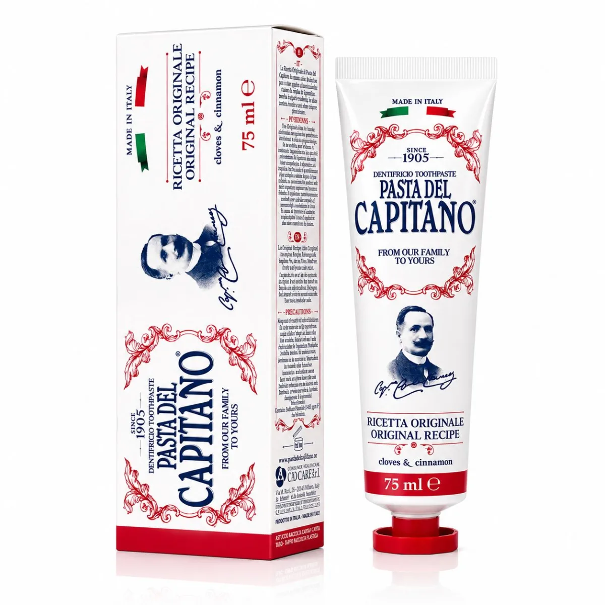 معجون Pasta del Capitano Original Recipe بالقرنفل والقرفة — صورة 1