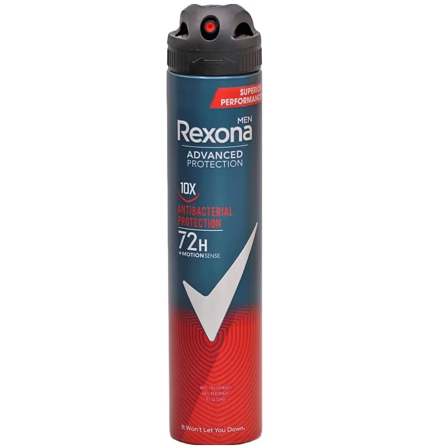بخاخ Rexona Men Advanced Protection Antibacterial 72H — صورة 1