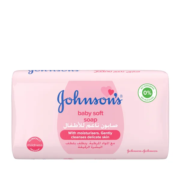صابونة جونسون Baby Soft للأطفال — صورة 1