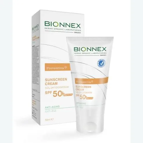 واقي شمس Bionnex Preventiva SPF 50+ Anti-Aging — صورة 1