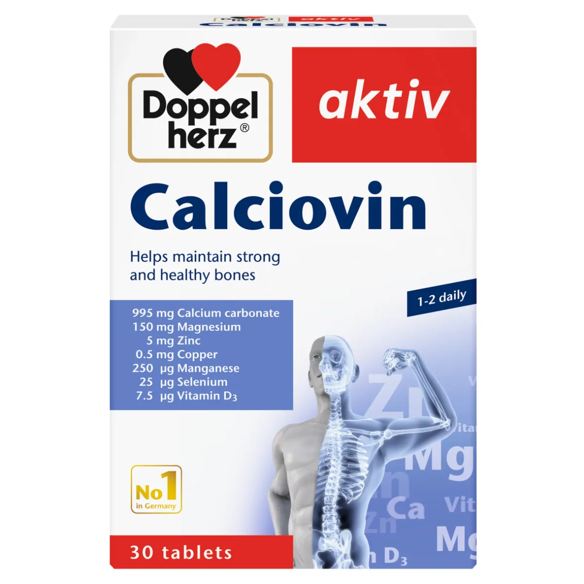 مكمل Doppelherz aktiv Calciovin — صورة 1