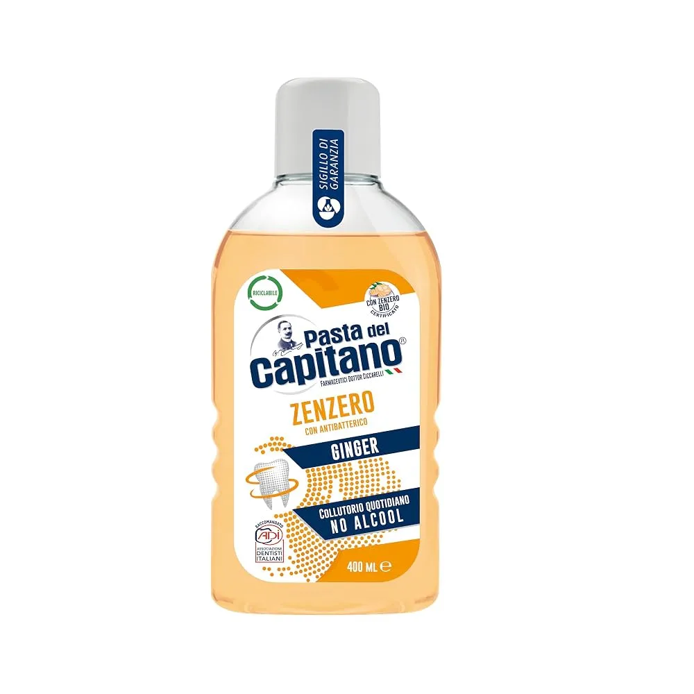 غسول Pasta del Capitano Ginger المضاد للبكتيريا بدون كحول — صورة 1
