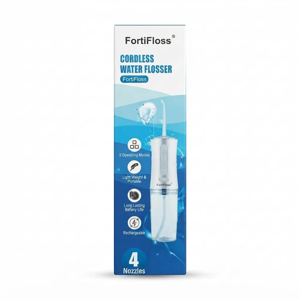 جهاز FortiFloss لتنظيف الأسنان بالماء بدون سلك — صورة 1