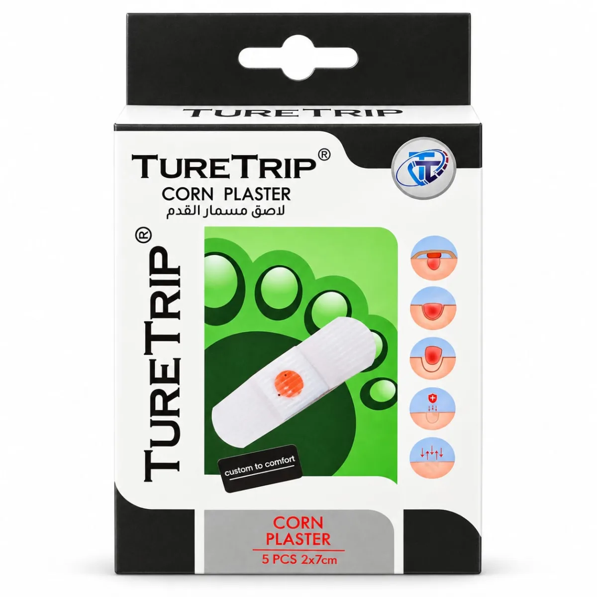 لصقات TURETRIP لمسمار القدم — صورة 1