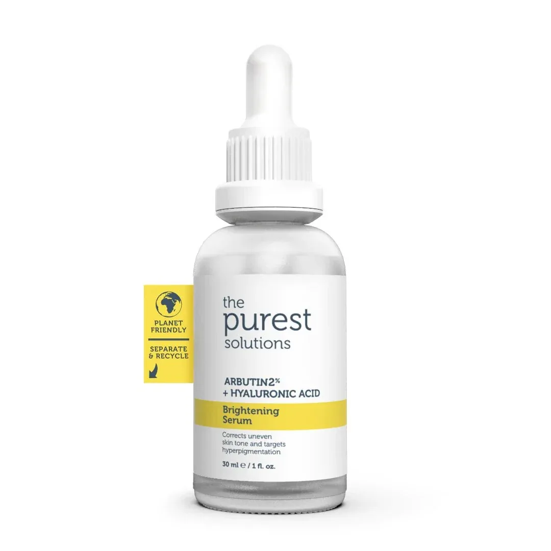 سيروم The Purest Solutions للتفتيح بأربوتين 2% وحمض الهيالورونيك — صورة 1