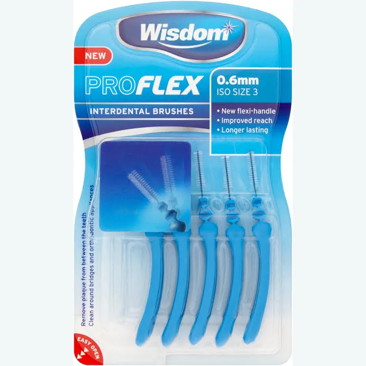 فرش Wisdom ProFlex بين الأسنان 0.6 mm — صورة 1