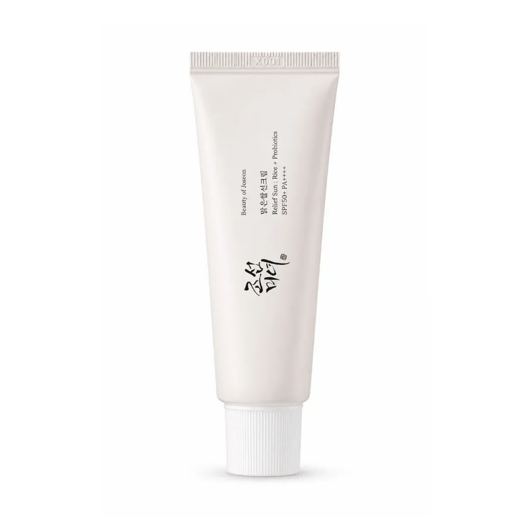 واقي شمس Beauty of Joseon Relief Sun بالأرز والبروبيوتك SPF 50+ — صورة 1