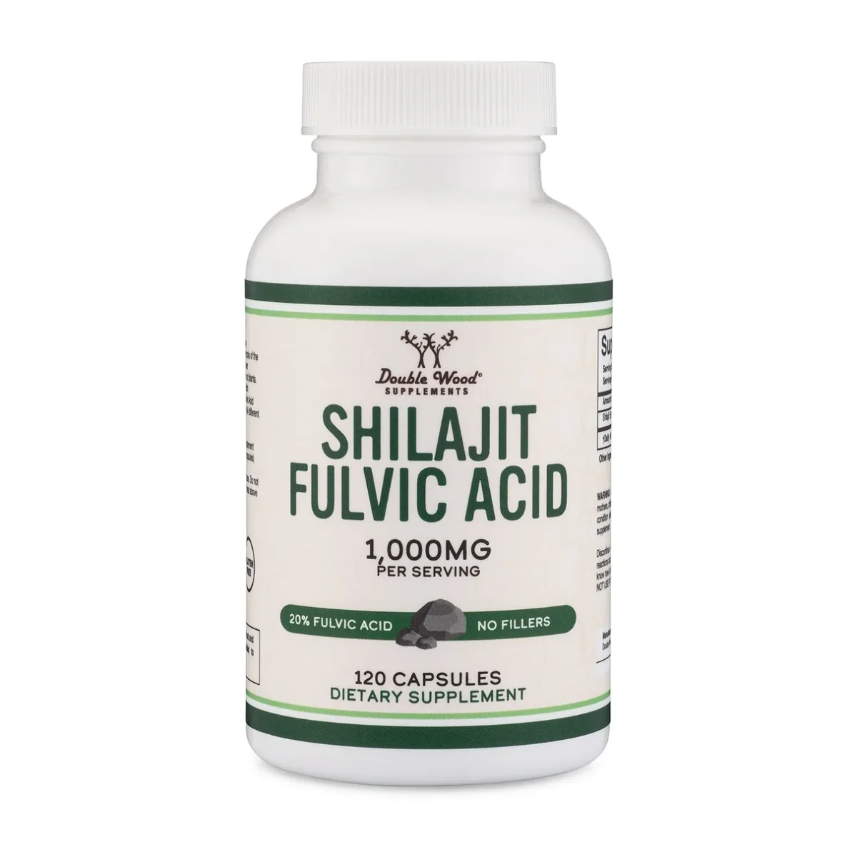 مكمل Double Wood Shilajit Fulvic Acid 1000 mg — صورة 1