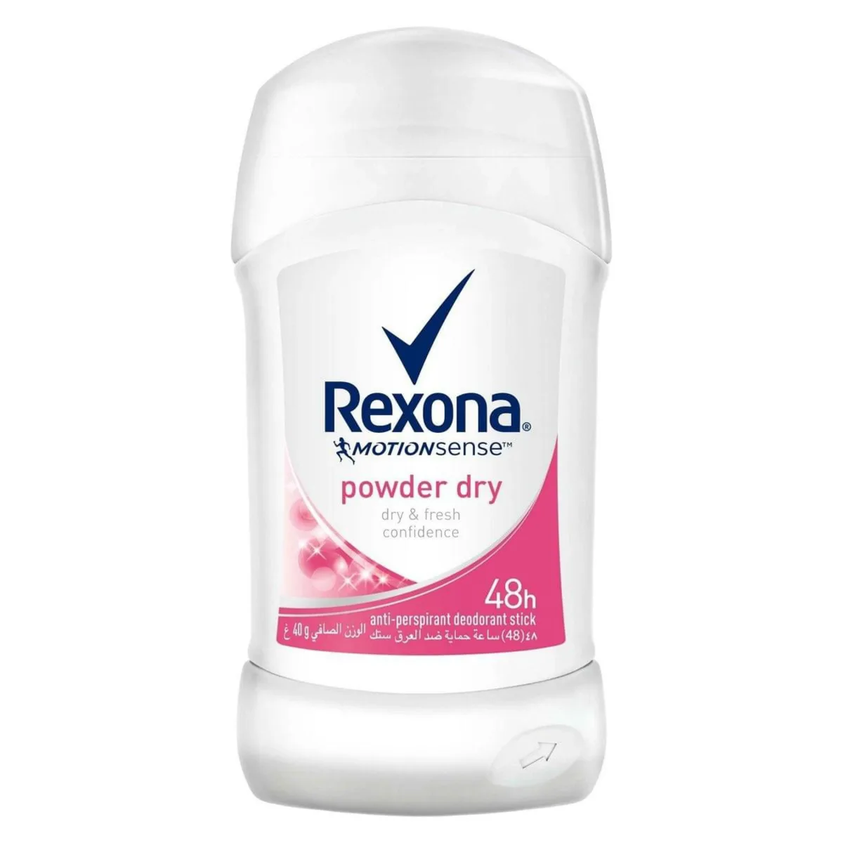 مزيل عرق Rexona Powder Dry Stick للنساء — صورة 1
